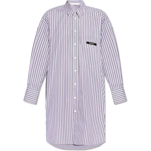 Shirt with pocket , female, Sizes: XS - Palm Angels - Modalova