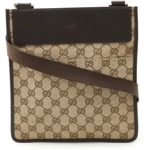 Pre-owned Canvas gucci-bags , female, Sizes: ONE SIZE - Gucci Vintage - Modalova