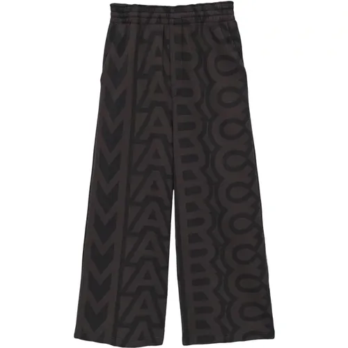 Monogram oversize sweatpants , female, Sizes: M, S, XS - Marc Jacobs - Modalova
