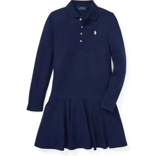 Dunkelblaues Marl Polo Kleid - Ralph Lauren - Modalova