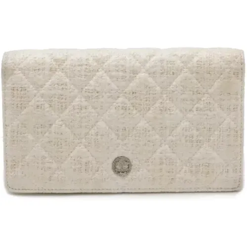 Pre-owned Canvas wallets , female, Sizes: ONE SIZE - Chanel Vintage - Modalova