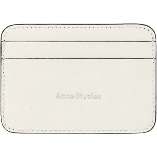 Leather Card Holder , female, Sizes: ONE SIZE - Acne Studios - Modalova