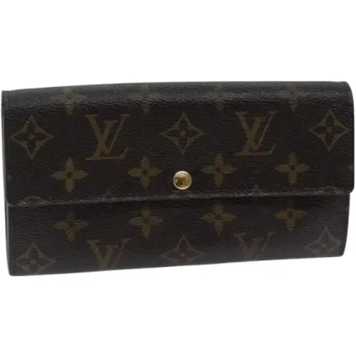 Pre-owned Canvas wallets , female, Sizes: ONE SIZE - Louis Vuitton Vintage - Modalova