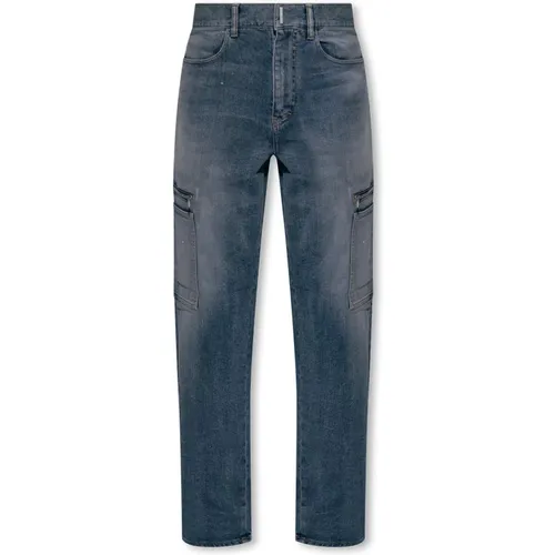 Jeans with multiple pockets , male, Sizes: W32, W30, W31 - Givenchy - Modalova