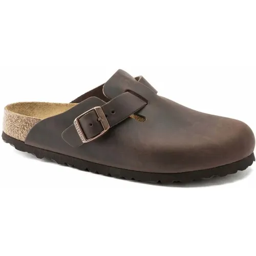 Sandals Boston Oiled Leather , female, Sizes: 8 UK, 4 UK, 11 UK, 7 UK, 5 UK, 6 UK, 9 UK - Birkenstock - Modalova