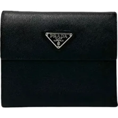 Pre-owned Leather wallets , female, Sizes: ONE SIZE - Prada Vintage - Modalova