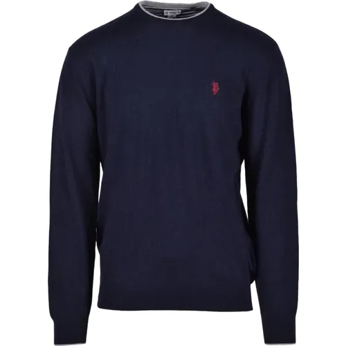 Wollmischung Kaschmir Pullover , Herren, Größe: 3XL - U.S. Polo Assn. - Modalova