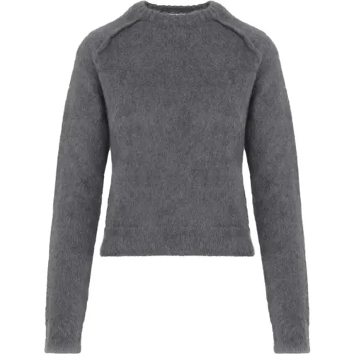 Grey Sweater Aw24 Women's Fashion , female, Sizes: S, M - Jil Sander - Modalova