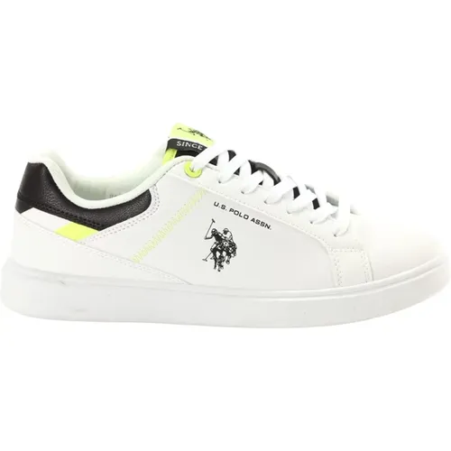 Weiße Print Slip-On Sneakers Sportlicher Stil - U.s. Polo Assn. - Modalova