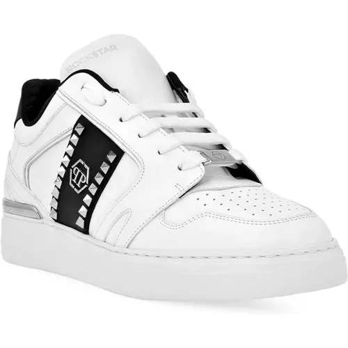 Casual Sneakers in Purple Color , male, Sizes: 8 UK, 10 UK, 5 UK, 6 UK, 7 UK, 9 UK - Philipp Plein - Modalova