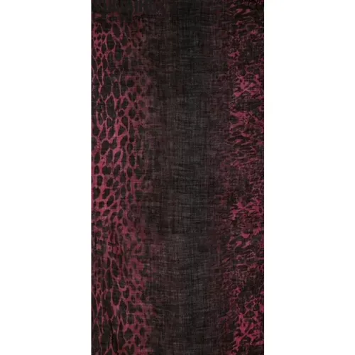 Leopard Print Wool Scarf Furious , female, Sizes: ONE SIZE - Zadig & Voltaire - Modalova