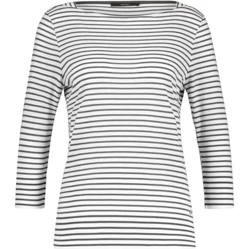 Striped Casual Shirt Soft Round Neck , female, Sizes: 2XL, L - Windsor - Modalova