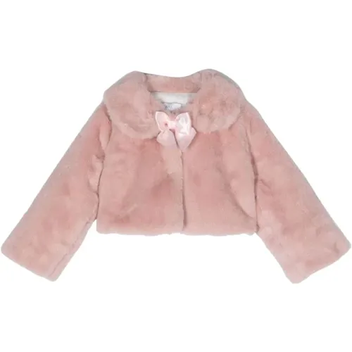 Faux Fur Shearling Jackets - Monnalisa - Modalova