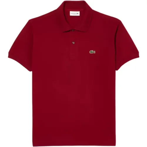 Classic Cotton Polo with Mother of Pearl Buttons , male, Sizes: 2XL - Lacoste - Modalova