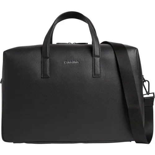 Stylish Weekend Bag for Men , male, Sizes: ONE SIZE - Calvin Klein - Modalova