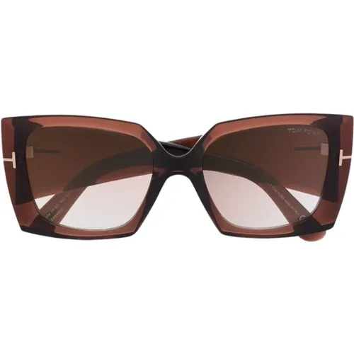 Havana Sunglasses , female, Sizes: 54 MM - Tom Ford - Modalova