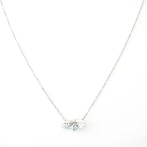 Pre-owned Platinum necklaces , female, Sizes: ONE SIZE - Tiffany & Co. Pre-owned - Modalova