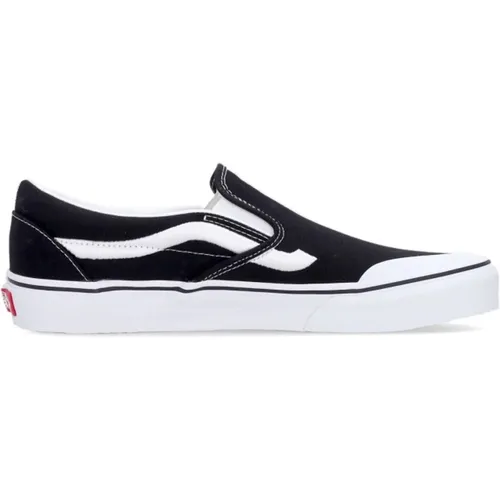 Klassischer Slip-on Sidestripe Low Schuh , Herren, Größe: 42 EU - Vans - Modalova