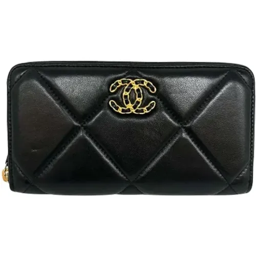 Pre-owned Leather wallets , female, Sizes: ONE SIZE - Chanel Vintage - Modalova