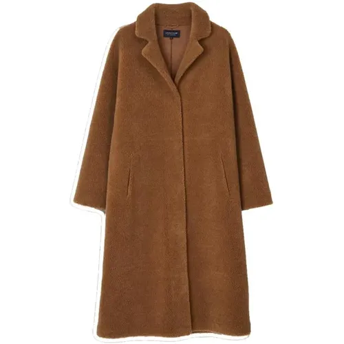 Single-Breasted Coats , Damen, Größe: L - Lexington - Modalova