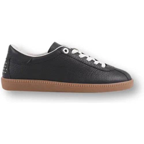 Stylische Sneakers in Schwarz und Weiß , Damen, Größe: 36 EU - Bronx - Modalova