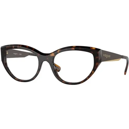 Frame Glasses , female, Sizes: 53 MM - Vogue - Modalova