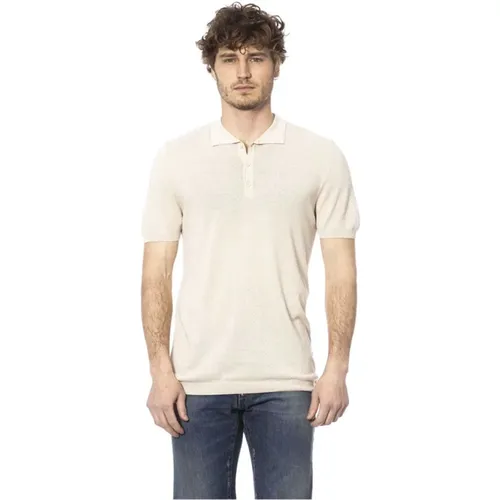 Baumwoll-Polo-Shirt Kurzarm , Herren, Größe: M - Distretto12 - Modalova