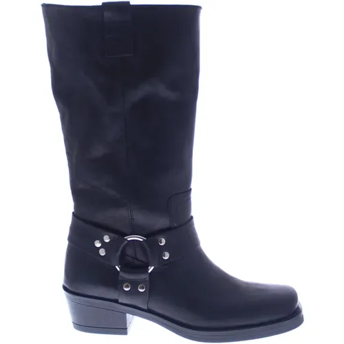 Wild West Heritage Rebel Boot - Schwarz , Damen, Größe: 40 EU - Bronx - Modalova