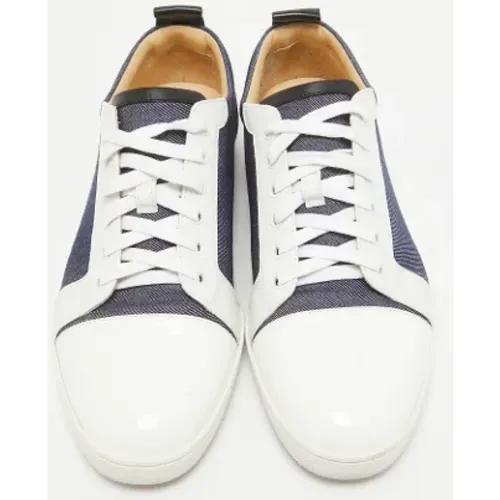 Pre-owned Denim sneakers - Christian Louboutin Pre-owned - Modalova