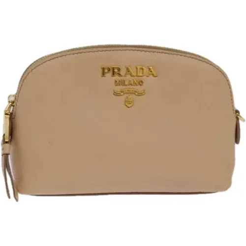 Pre-owned Leather pouches , female, Sizes: ONE SIZE - Prada Vintage - Modalova