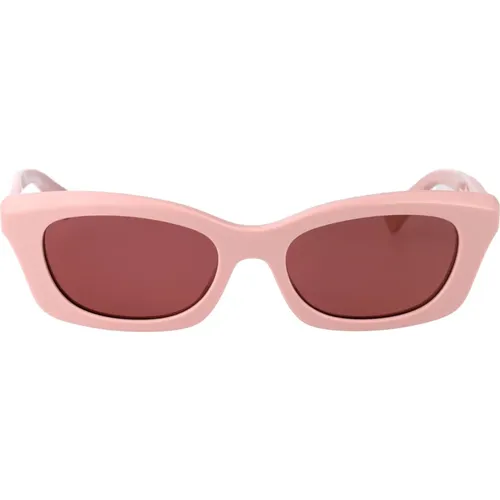 Stylische Sonnenbrille Am0474S für den Sommer - alexander mcqueen - Modalova