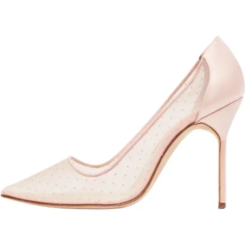Pre-owned Gittergewebe heels - Manolo Blahnik Pre-owned - Modalova