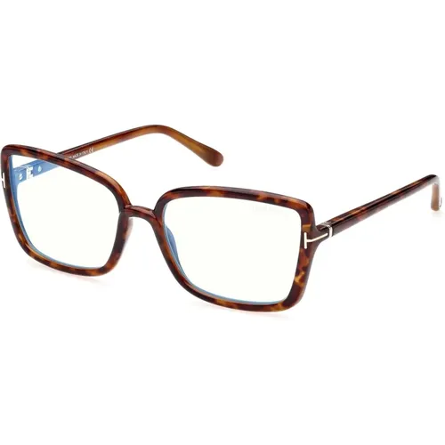 Modische Ft5813-B Brille , unisex, Größe: 56 MM - Tom Ford - Modalova