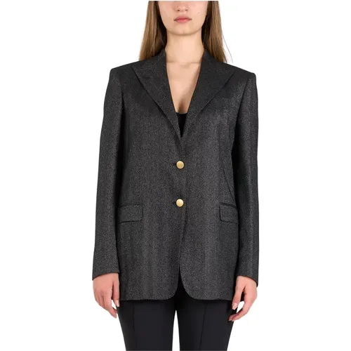 Single-breasted jacket model j bertha , female, Sizes: L, S - Tagliatore - Modalova