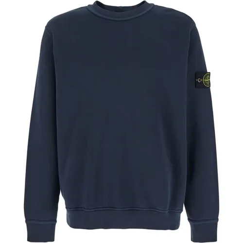 Basic Rundhals Pullover , Herren, Größe: L - Stone Island - Modalova