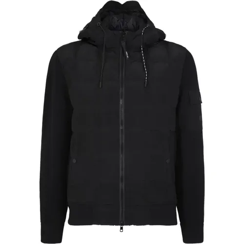 Gepolsterte Jacke mit Pulloverärmeln , Herren, Größe: XL - PMDS - Modalova