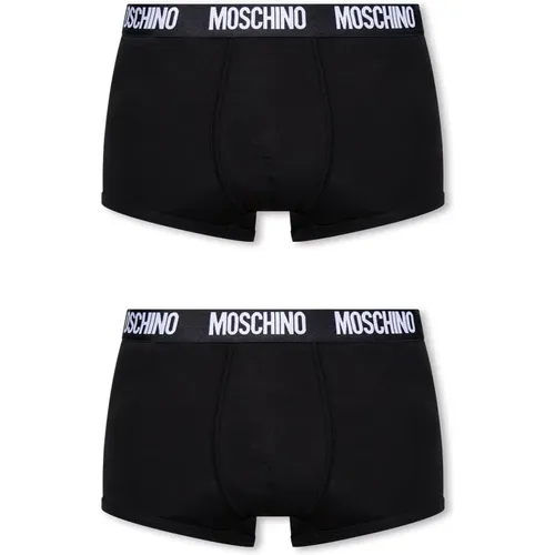 Pack of Supima® cotton boxers , male, Sizes: S - Moschino - Modalova