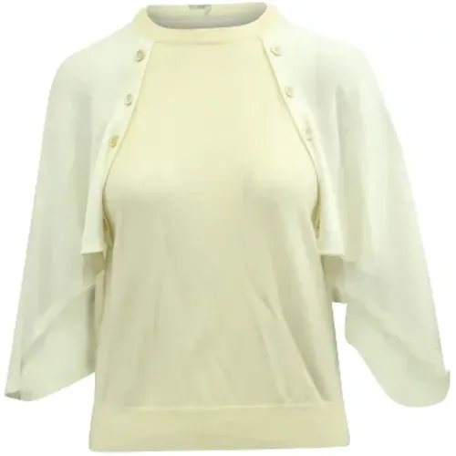 Pre-owned Wool tops , female, Sizes: S - Chloé Pre-owned - Modalova