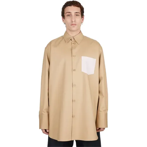 Casual Oversized Shirt , male, Sizes: XS - JW Anderson - Modalova