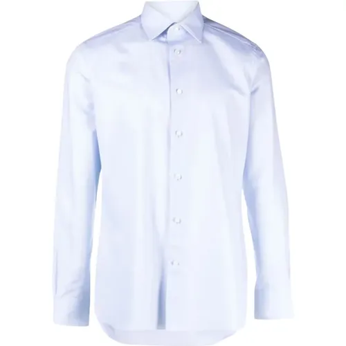 Cotton Dress Shirt , male, Sizes: 4XL, L - Ermenegildo Zegna - Modalova