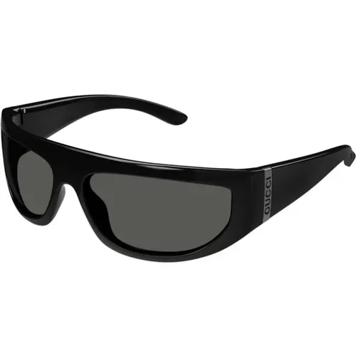 Schwarz Graue Sonnenbrille Gg1574S 001 - Gucci - Modalova