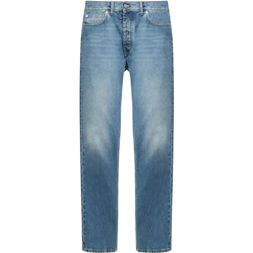 Straight-cut jeans , male, Sizes: W33, W30, W31, W34, W32, W29 - Maison Margiela - Modalova