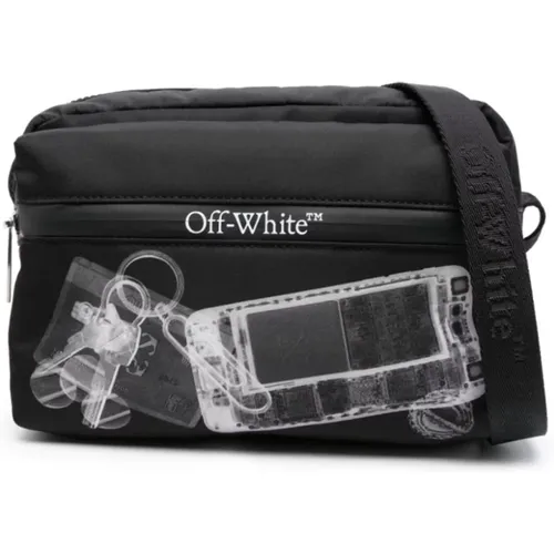 Outdoor Camera Bag X-Ray , male, Sizes: ONE SIZE - Off White - Modalova
