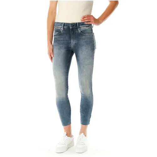 Cropped Skinny Fit Highwaist Jeans , Damen, Größe: W27 L32 - G-Star - Modalova