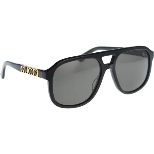Polarized Stylish Sunglasses for Men , male, Sizes: 58 MM - Gucci - Modalova