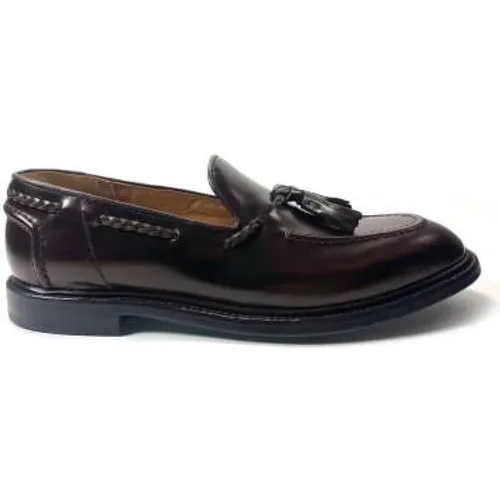 Handmade Leather Loafer with Tassels , male, Sizes: 9 UK, 11 UK, 10 UK - Green George - Modalova