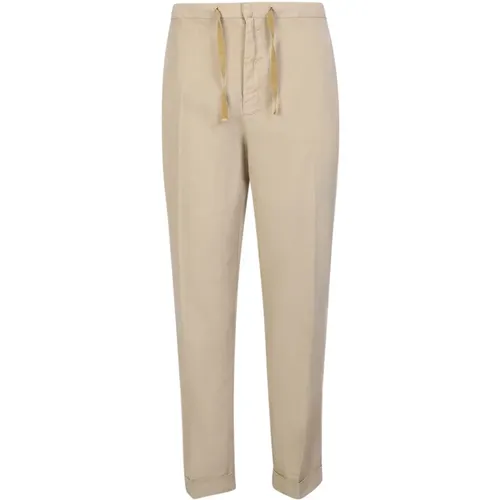 Beige Joseph Trousers by Officine GÃ©nÃ©rale the brand makes accessible garments with an urban yet sporty feel, ideal for eeryday life , male, Siz - Officine Générale - Modalova