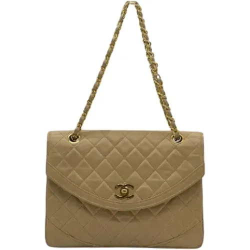 Pre-owned Leather chanel-bags , female, Sizes: ONE SIZE - Chanel Vintage - Modalova