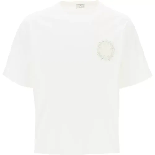 T-Shirts , Herren, Größe: M - ETRO - Modalova