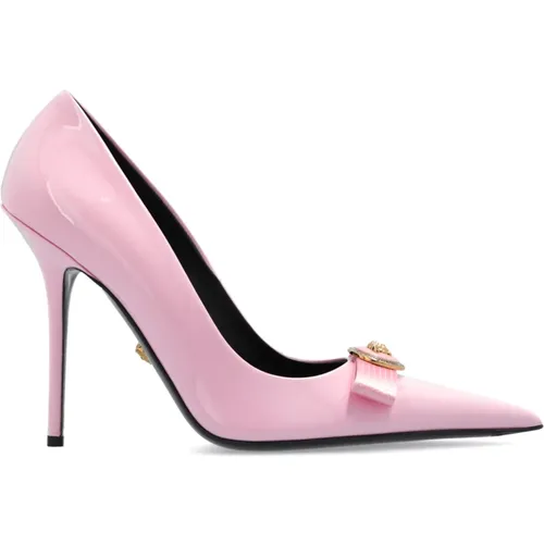 Embellished pumps , female, Sizes: 7 UK - Versace - Modalova